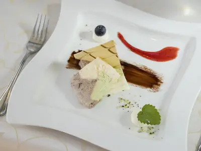 hausgemachtes Kürbiskernparfait