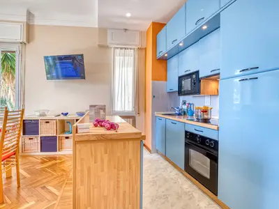 Küche und Essbereich