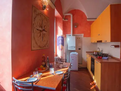 Küche und Essbereich