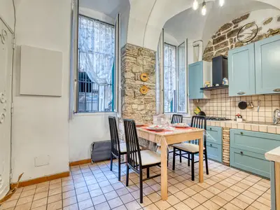 Küche und Essbereich