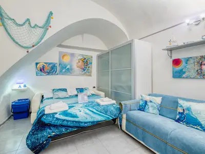 Schlafsofa (Schlafbereich für Studio)