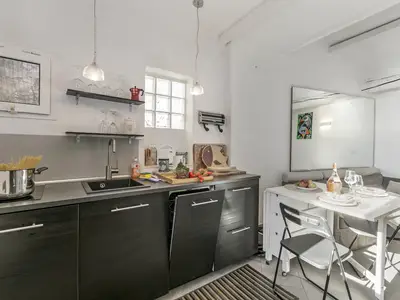 Küche und Essbereich