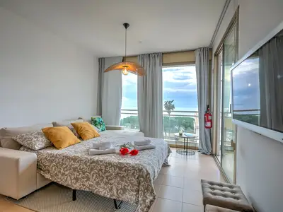 Schlafsofa (Schlafbereich für Studio)