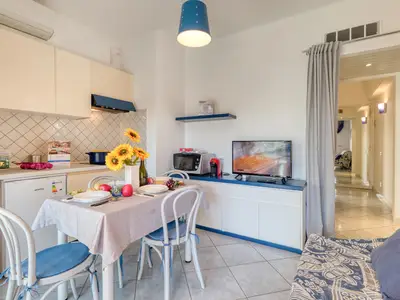 Küche und Essbereich