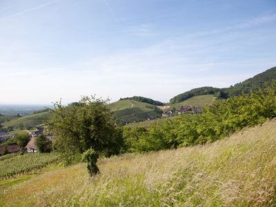 Landschaft oberhalb