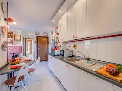 Küche und Essbereich