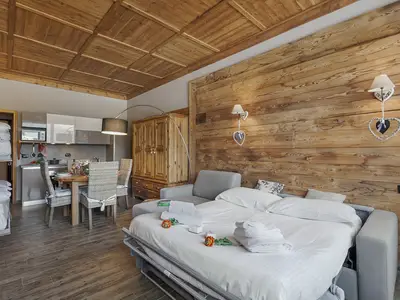 Schlafsofa (Schlafbereich für Studio)