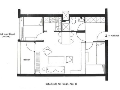 Appartement für 3 Personen (45 m²) in Scharbeutz 6/10