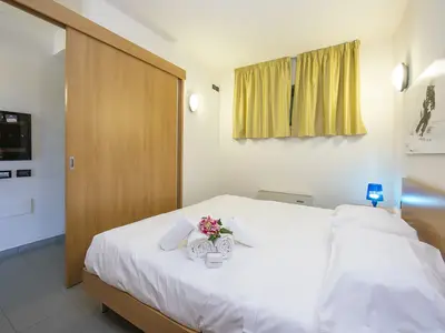 Doppelzimmer mit Blick auf den Korridor
