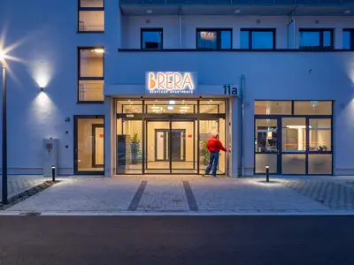 Brera Serviced Apartments Singen Eingang