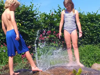 Abkühlung im Sommer