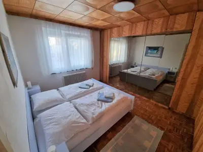 Appartement Lindwurm Schlafzimmer