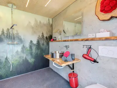 Dusche WC in 30 Schritten Entfernung