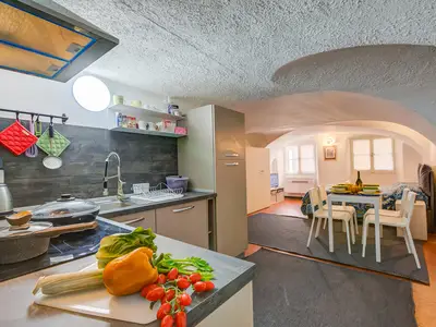 Küche und Essbereich