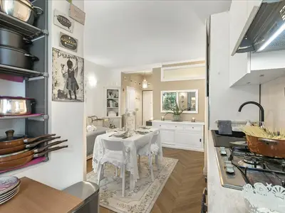 Küche und Essbereich