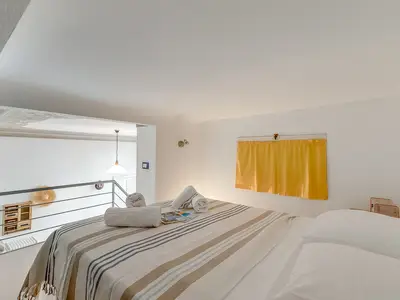 Schlafzimmer im Hochparterre