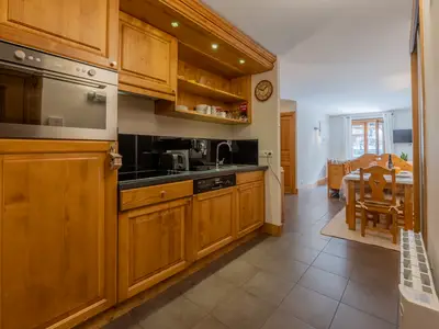 Küche und Essbereich