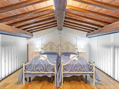 Schlafzimmer im Hochparterre