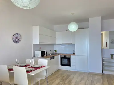 Küche und Essbereich