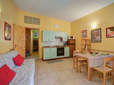 Küche und Essbereich