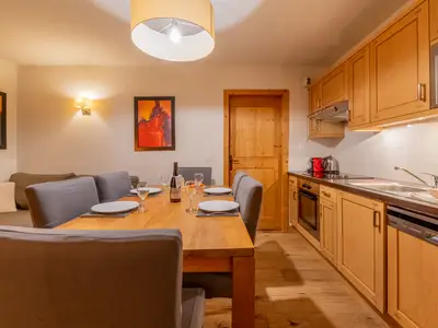 Küche und Essbereich