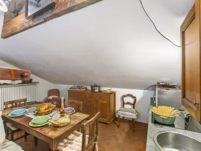 Küche und Essbereich