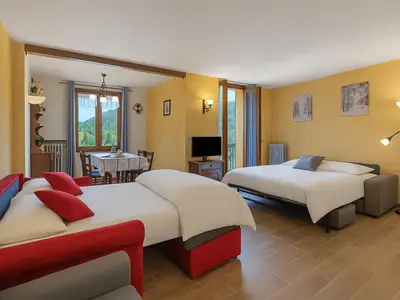 Schlafsofa (Schlafbereich für Studio)