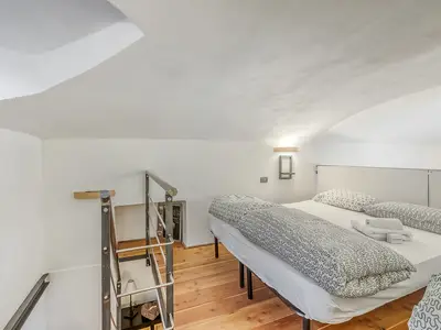 Schlafzimmer im Hochparterre