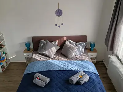 Schlafzimmer mit Spi