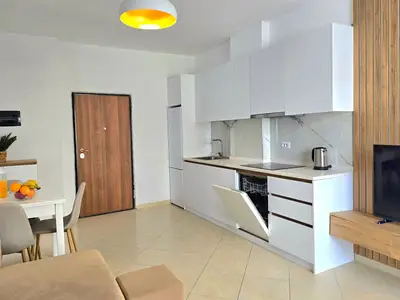 Küche und Essbereich