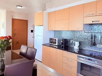 Küche und Essbereich