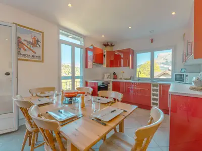 Küche und Essbereich