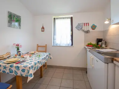 Küche und Essbereich