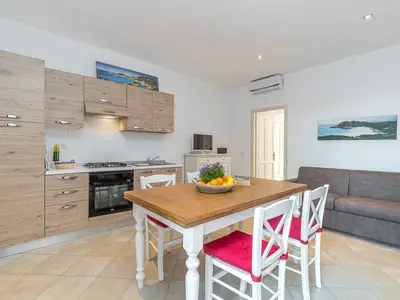 Esszimmer mit Wohnzimmer