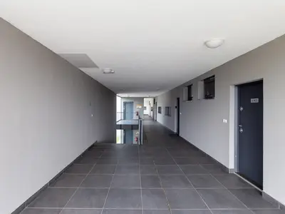 Der Eingang zur Wohnung