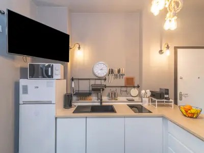 Küche und Essbereich