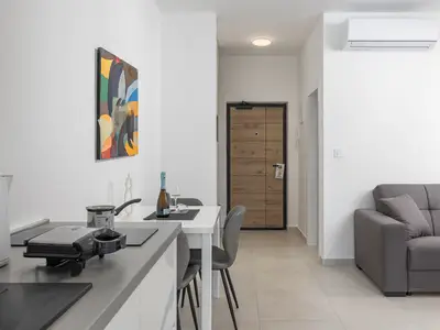 Küche und Essbereich