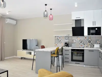 Küche und Essbereich