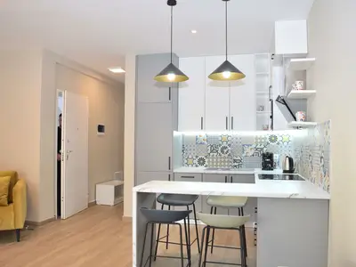 Küche und Essbereich