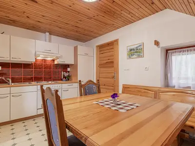 Küche und Essbereich