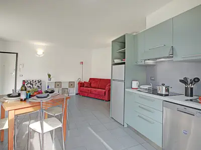 Küche und Essbereich