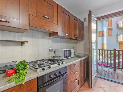 Küche und Essbereich