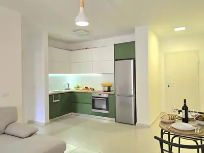 Küche und Essbereich