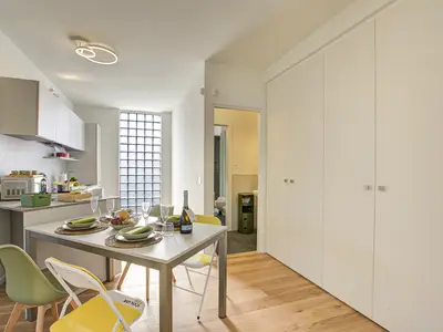 Küche und Essbereich