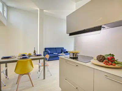 Küche und Essbereich