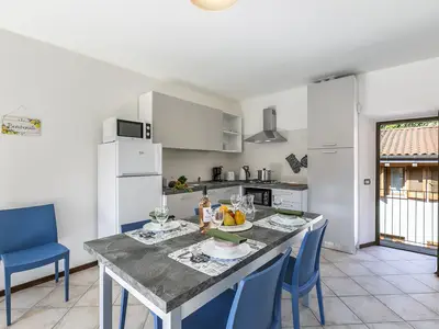 Küche und Essbereich