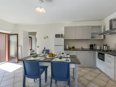 Küche und Essbereich