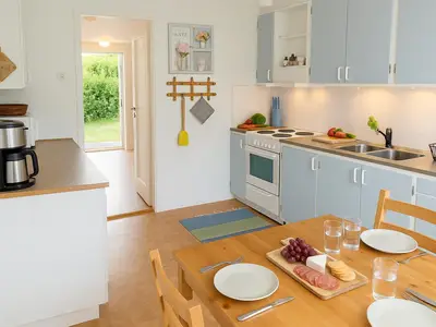 Küche und Essbereich