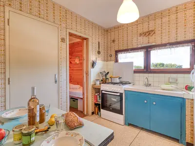 Küche und Essbereich