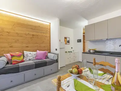 Schlafsofa (Schlafbereich für Studio)